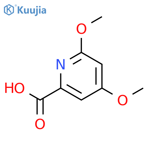 4,6-dimethoxypyridine-2-carboxylic acid structure