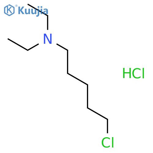 5-Chloro-N,N-diethyl-1-pentanamine Hydrochloride structure