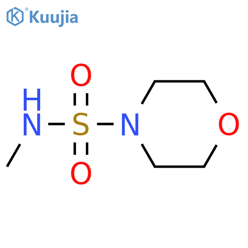 N-methylmorpholine-4-sulfonamide structure
