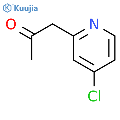 1-(4-chloropyridin-2-yl)propan-2-one structure