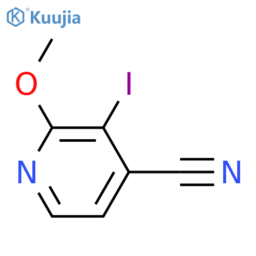 3-Iodo-2-methoxyisonicotinonitrile structure