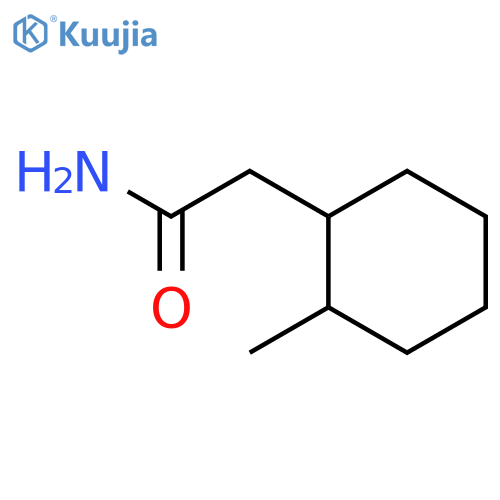 Cyclohexaneacetamide, 2-methyl- structure
