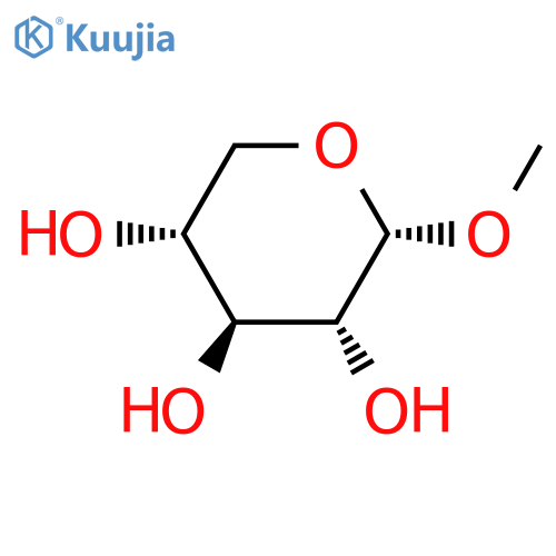 Methyl a-D-xylopyranoside structure