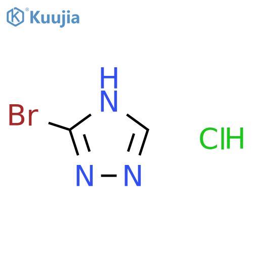 5-Bromo-1H-1,2,4-triazole hydrochloride structure