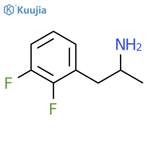1-(2,3-difluorophenyl)propan-2-amine hydrochloride structure