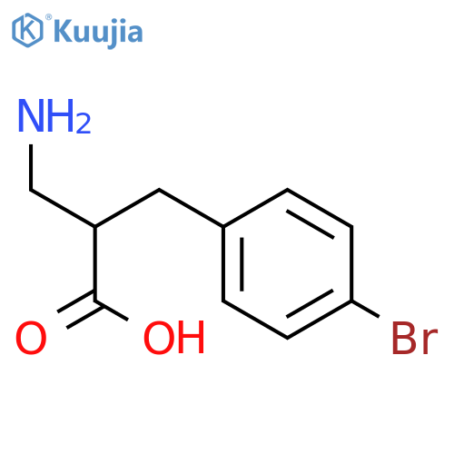 2-Aminomethyl-3-(4-Bromophenyl)Propionic Acid structure