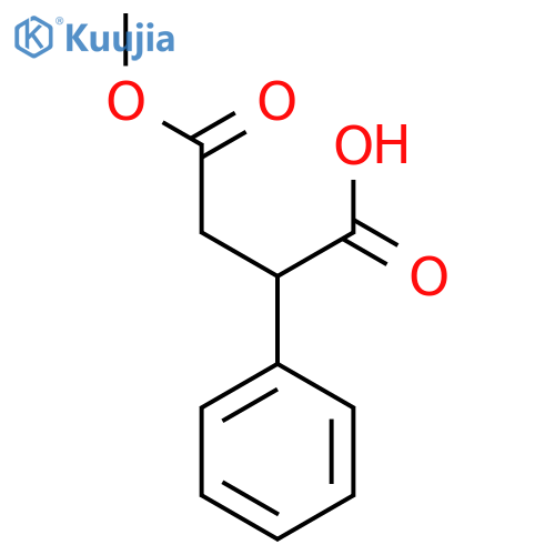 4-Methoxy-4-oxo-2-phenylbutanoic acid structure