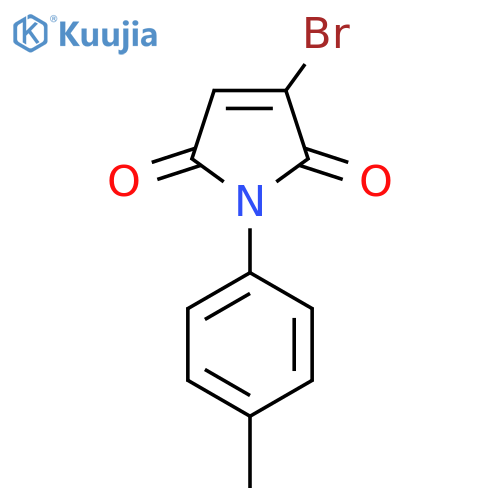 3-Bromo-1-(4-methylphenyl)-1H-pyrrole-2,5-dione structure