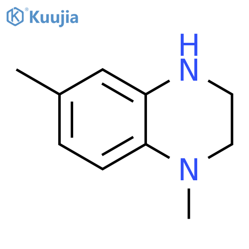 1,6-Dimethyl-1,2,3,4-tetrahydroquinoxaline structure