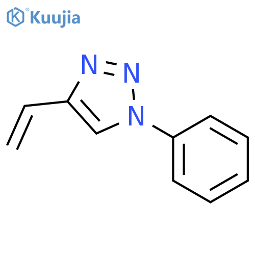 4-ethenyl-1-phenyl-1H-1,2,3-triazole structure