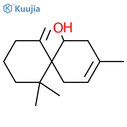 3,7(14)-Chamigradien-1-ol structure