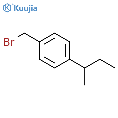1-(bromomethyl)-4-(butan-2-yl)benzene structure