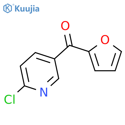 2-Chloro-5-(2-furanoyl)pyridine structure