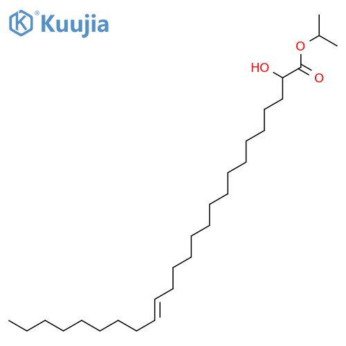 16-Pentacosenoic acid, 2-hydroxy-, 1-methylethyl ester, (16Z)- structure