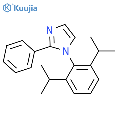1-(2,6-Diisopropylphenyl)-2-phenyl-1H-imidazole structure