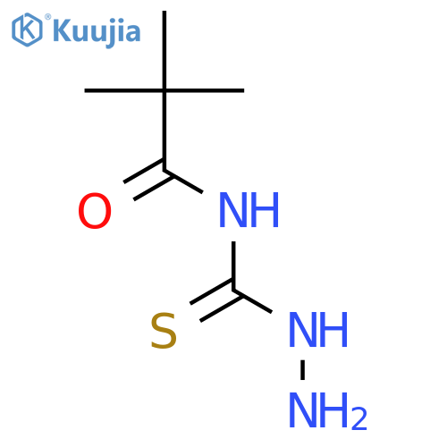 4-(2,2-Dimethylpropionyl)-3-thiosemicarbazide structure