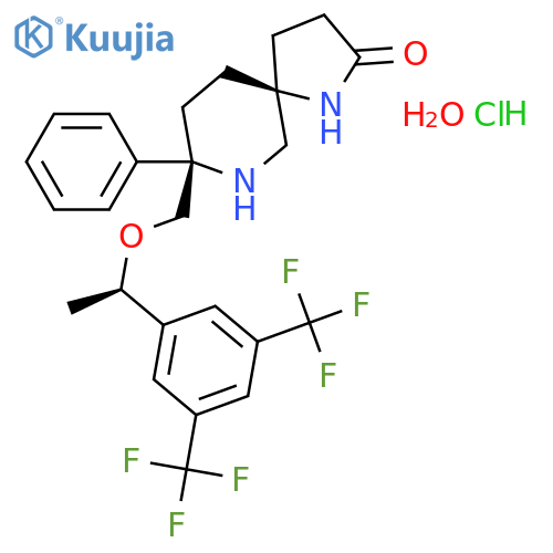 Rolapitant Hydrochloride Hydrate structure