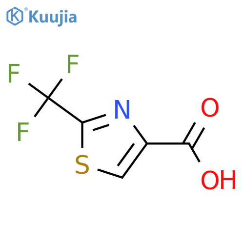 2-(trifluoromethyl)thiazole-4-carboxylic acid structure