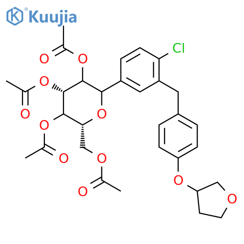 Peracetyl Empagliflozin structure