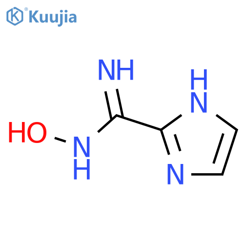 N'-hydroxy-1H-imidazole-2-carboximidamide structure