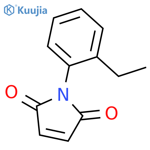 1-(2-ethylphenyl)-1H-pyrrole-2,5-dione structure