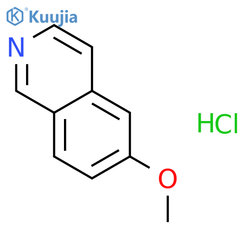 6-Methoxyisoquionoline Hydrochloride structure