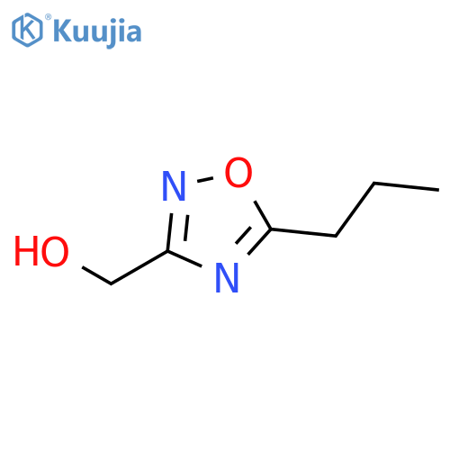 (5-Propyl-1,2,4-oxadiazol-3-yl)methanol structure