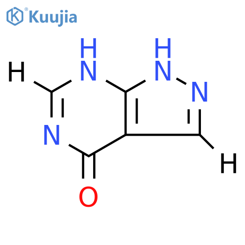 Allopurinol-d2 structure