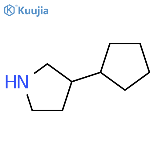 3-cyclopentylpyrrolidine structure