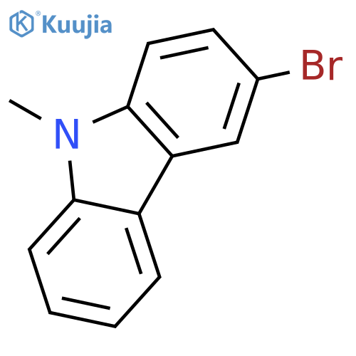 3-Bromo-9-methyl-9H-carbazole structure