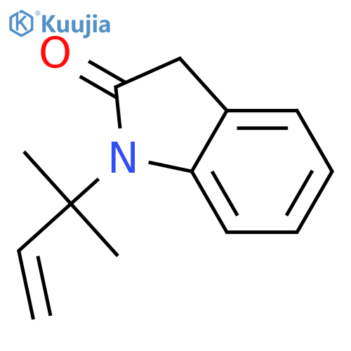 2H-Indol-2-one, 1-(1,1-dimethyl-2-propenyl)-1,3-dihydro- structure