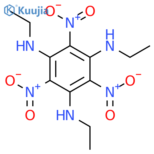 1,3,5-Benzenetriamine, N,N',N''-triethyl-2,4,6-trinitro- structure