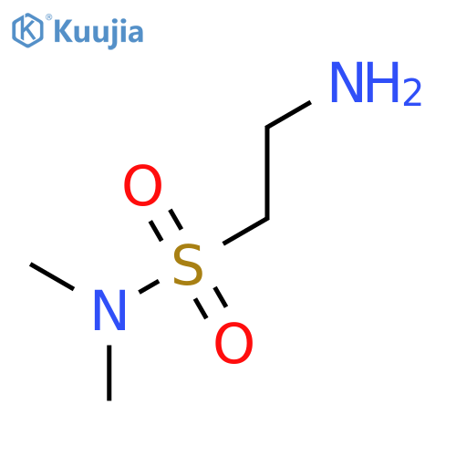 2-Amino-N,N-dimethylethanesulfonamide structure