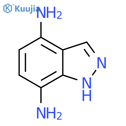 1H-Indazole-4,7-diamine structure