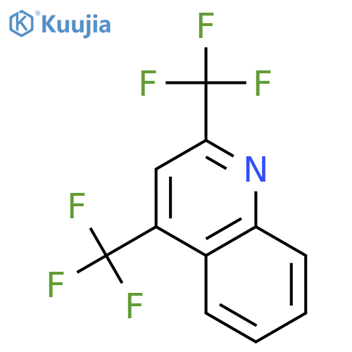 2,4-Bis(trifluoromethyl)quinoline structure