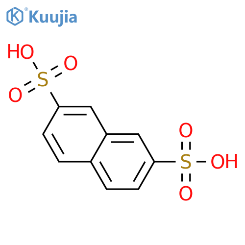 Naphthalene-2,7-disulfonic acid structure