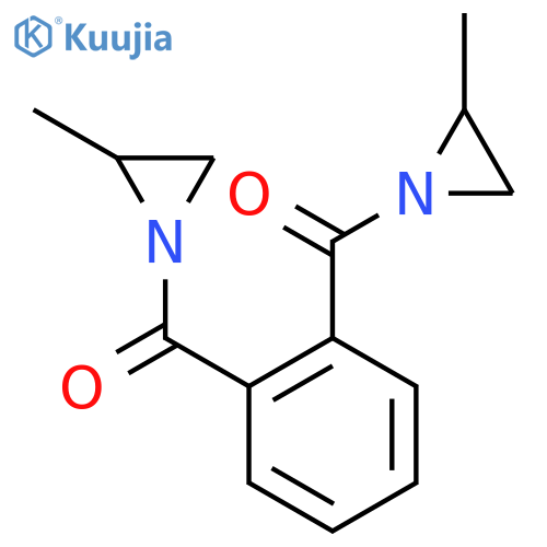Aziridine, 1,1'-(phenylenedicarbonyl)bis[2-methyl- structure
