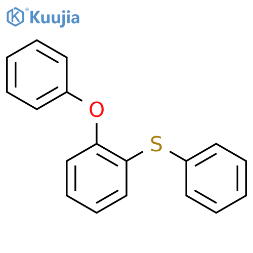 Benzene, 1-phenoxy-2-(phenylthio)- structure