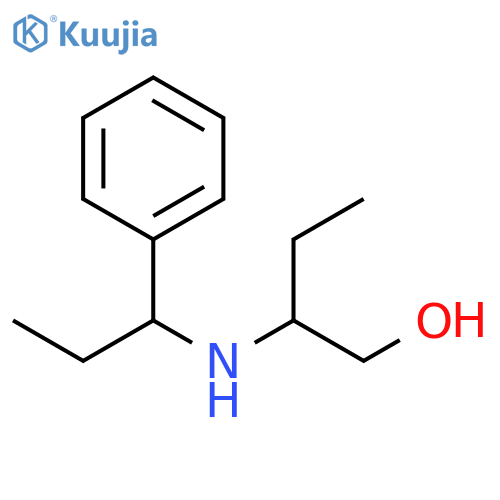 2-(1-phenylpropyl)aminobutan-1-ol structure