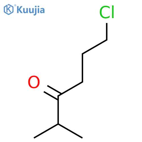 6-chloro-2-methylhexan-3-one structure