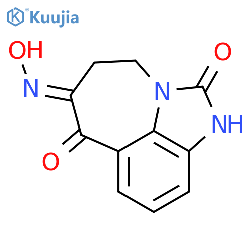 4,5-Dihydro-6-oxime-imidazo[4,5,1-jk][1]benzazepine-2,6,7(1H)-trione structure