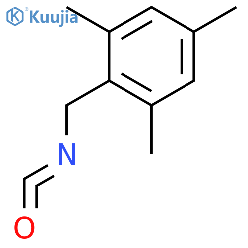 2-(isocyanatomethyl)-1,3,5-trimethylbenzene structure