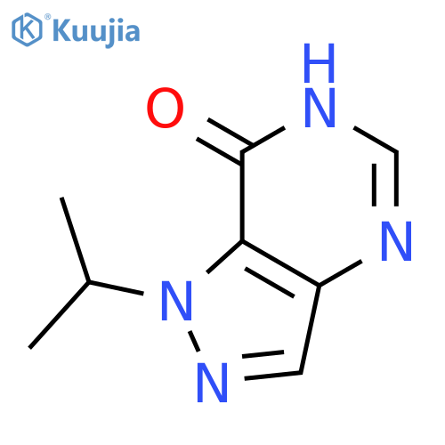 1,6-dihydro-1-(1-methylethyl)-7H-Pyrazolo[4,3-d]pyrimidin-7-one structure