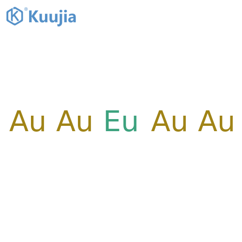 Europium, compd. with gold (1:4) structure