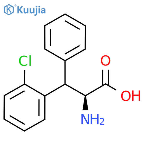 3-(O-CHLOROPHENYL)-3-PHENYL-ALANINE structure