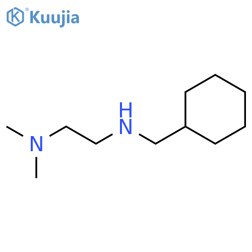 (cyclohexylmethyl)[2-(dimethylamino)ethyl]amine structure
