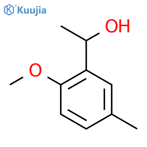 1-(2-Methoxy-5-methylphenyl)ethanol structure