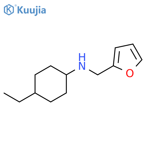 4-ethyl-N-[(furan-2-yl)methyl]cyclohexan-1-amine structure