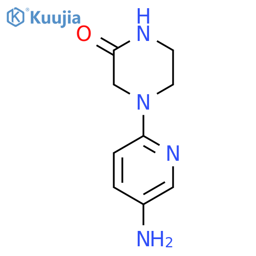 4-(5-aminopyridin-2-yl)piperazin-2-one structure