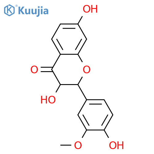3,3',4',7-Tetrahydroxyflavanone; (2R,3R)-form, 3'-Me ether structure